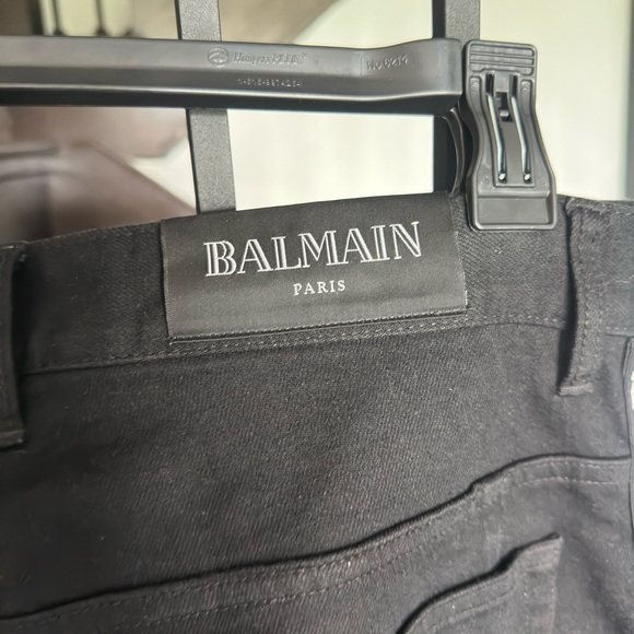 Balmain monogram slim fit jeans - Picture 7 of 11